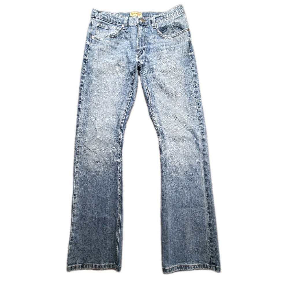 Wrangler 20X Men's Straight Leg Jeans — Size 33x34 | Light Wash | Western Style